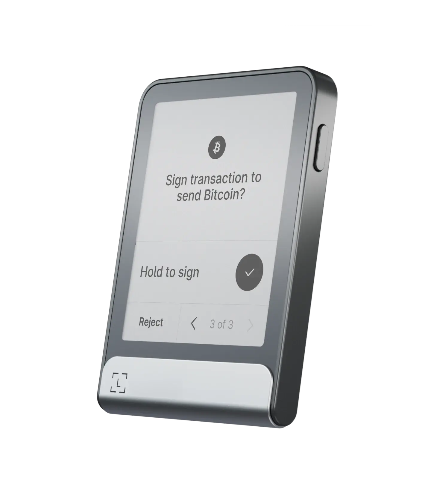Ledger Flex 触控屏硬件钱包产品图